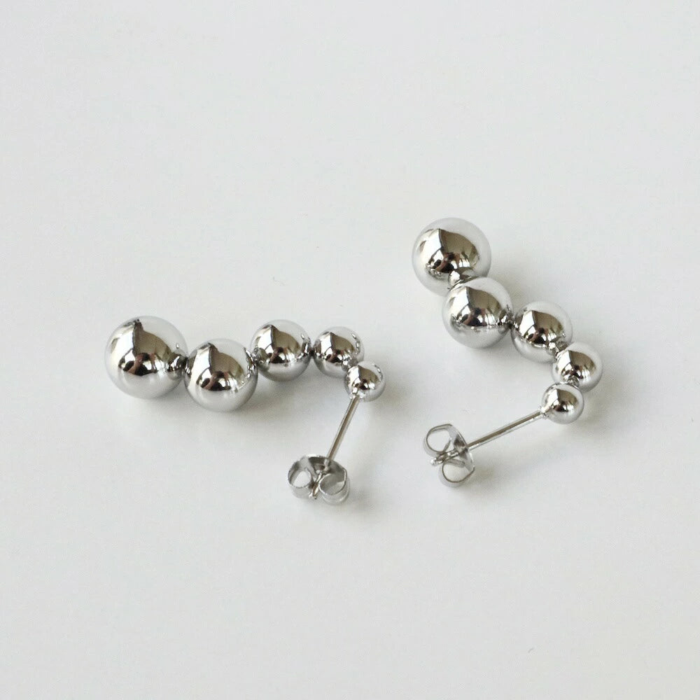 P085  stainless irregular metal bal piercel