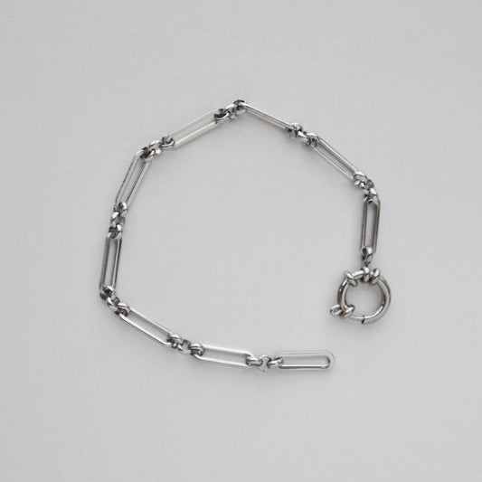 N138 stainless slim chain adjust free  bracelet