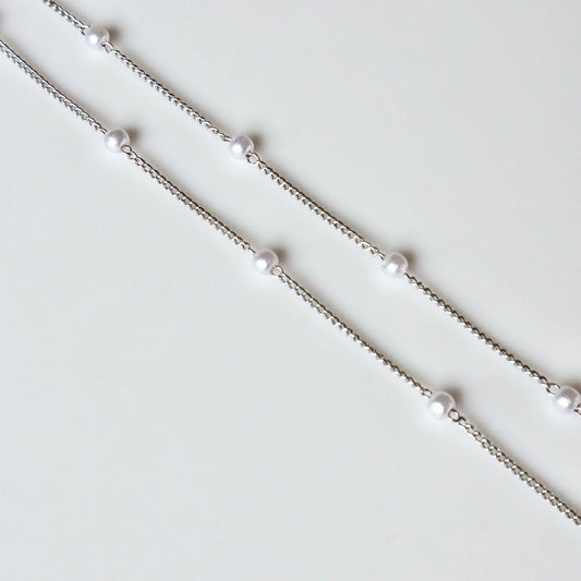 N031 pearl connect mask chain