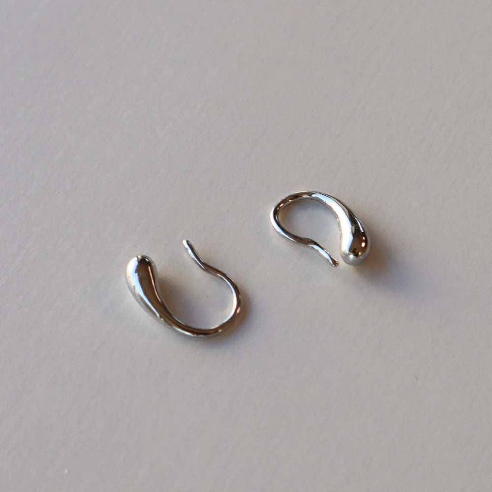 P015  silver925 hook pierce