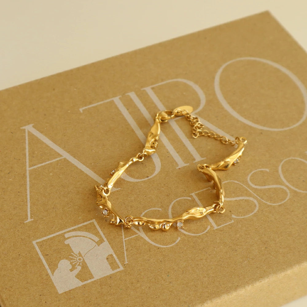 N056 stainless decorative  bracelet