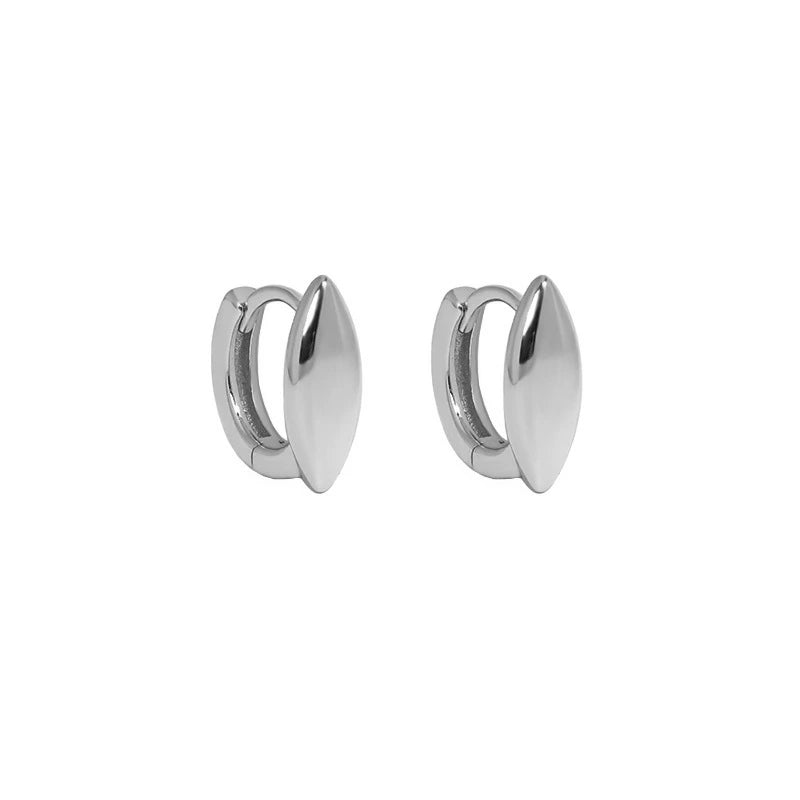 P301  silver925 metal beans hoop pierce