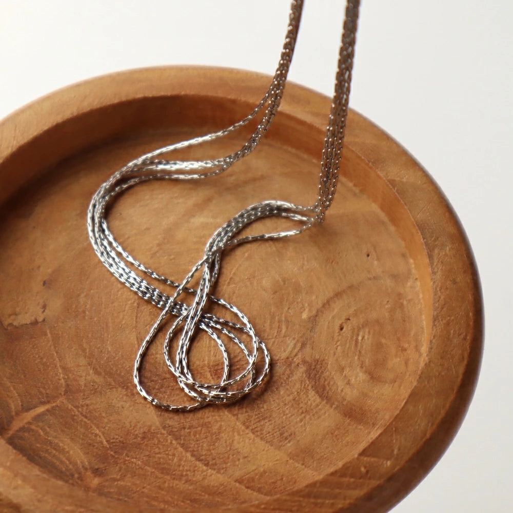 N041 stainless lots of chains necklace