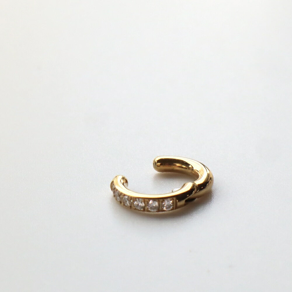 C003イヤーカフステンレス金アレ対応ゴールドシンプルイヤカフイヤーカフスギフトプレゼント女性レディースajiroaccessory3oz3sz