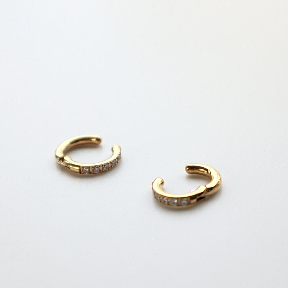 C003イヤーカフステンレス金アレ対応ゴールドシンプルイヤカフイヤーカフスギフトプレゼント女性レディースajiroaccessory3oz3sz