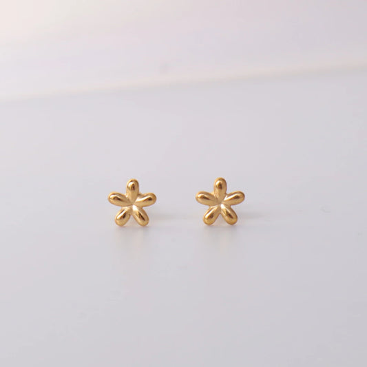 P425  stainless flower screw catch pierce