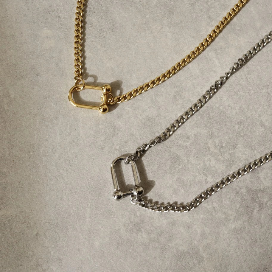N038 stainless pendant necklace