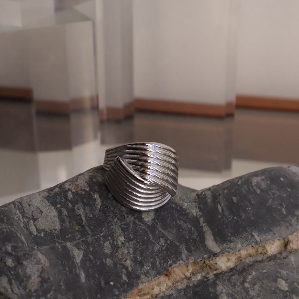 R054  stainless big ring