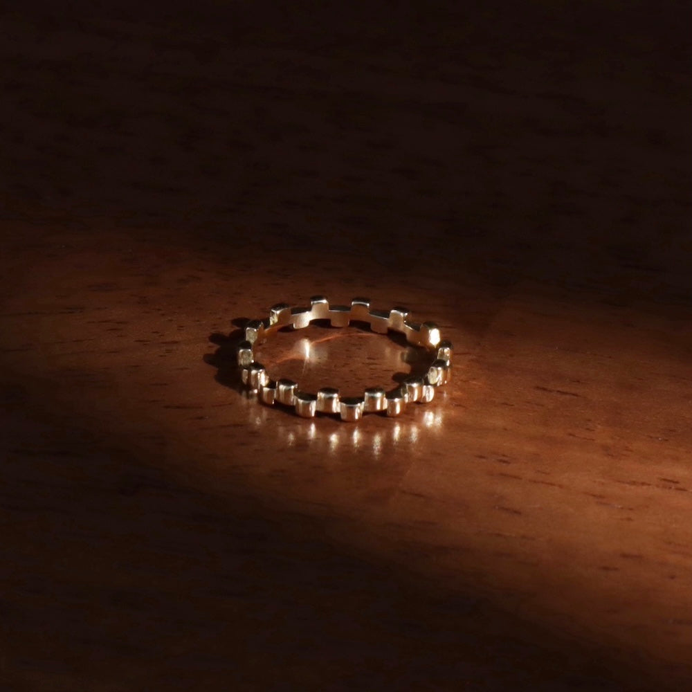 R062  stainless simple ring