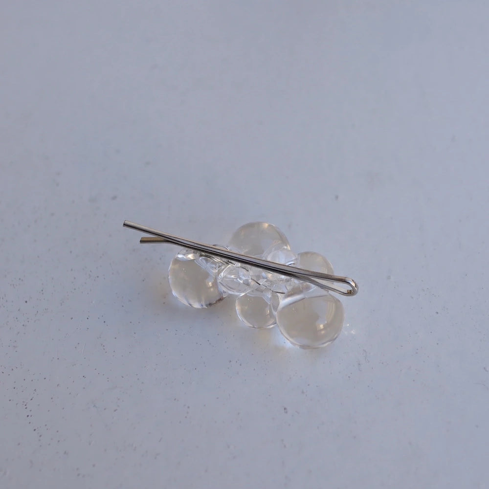 H024 clear bubble hairpin