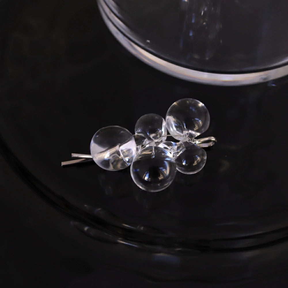 H024 clear bubble hairpin