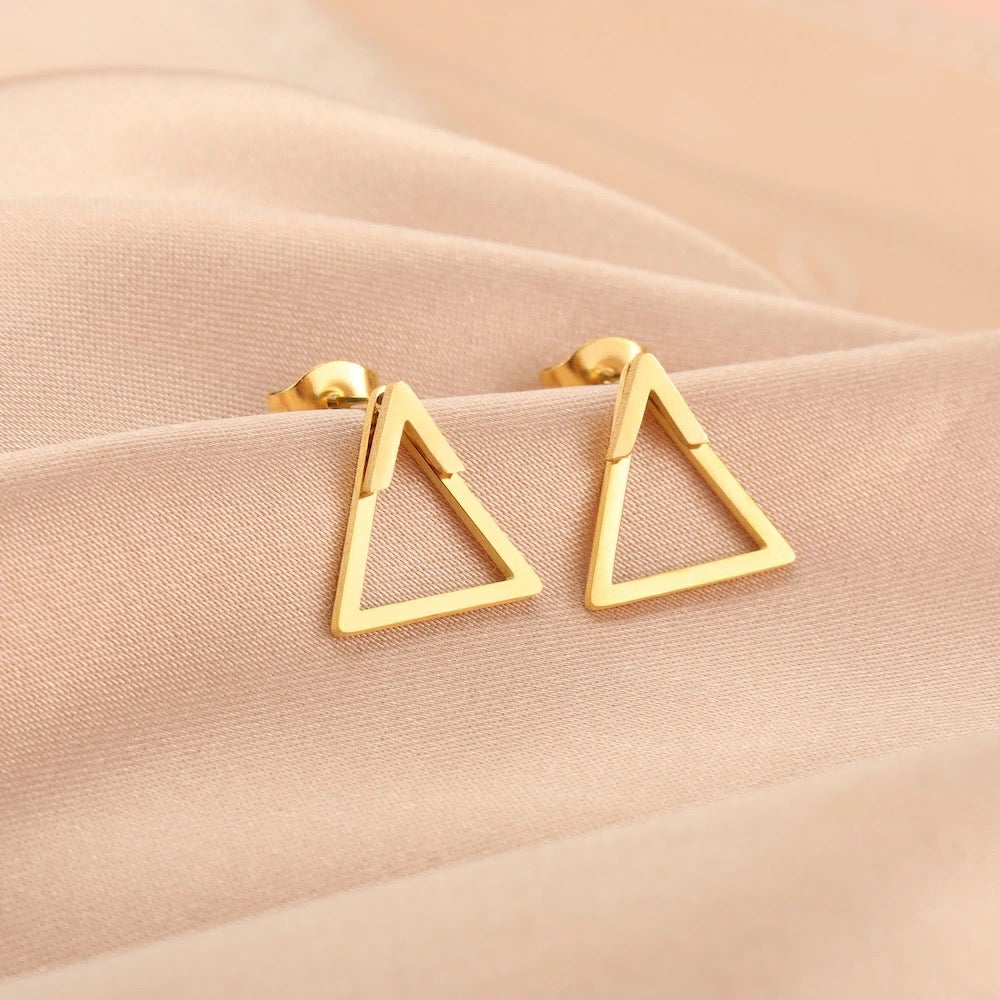 P469 stainless square & triangle pierce