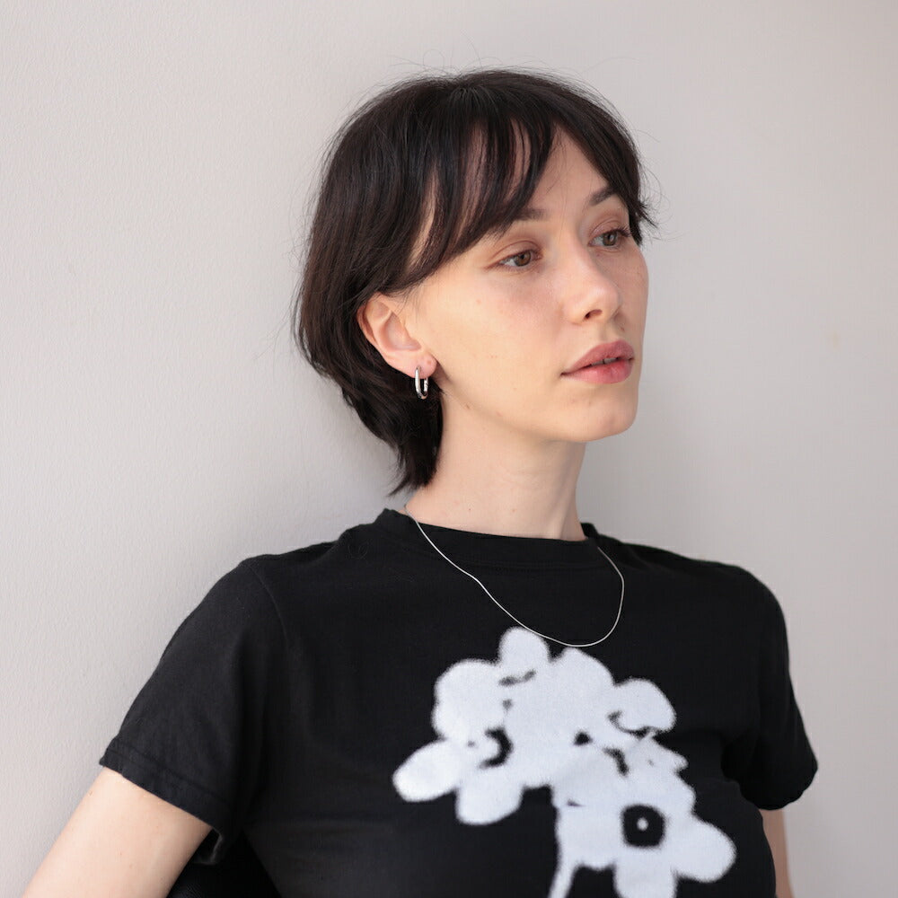 N168 stainless simple snake chain necklace