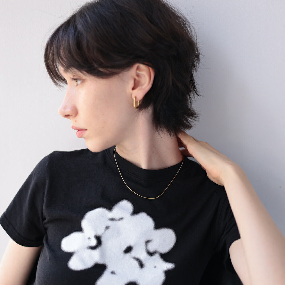 N168 stainless simple snake chain necklace