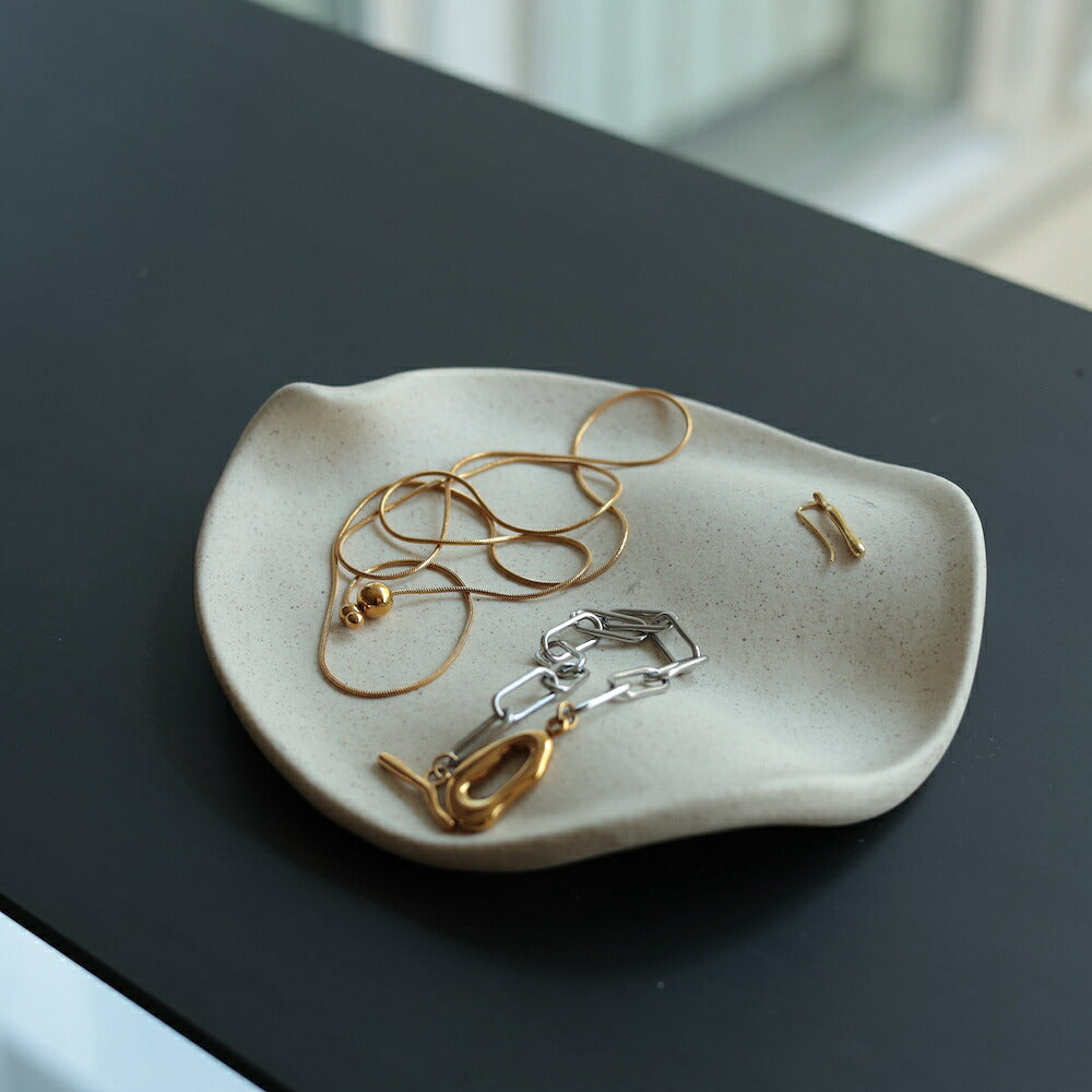 アクセサリートレイトレー陶器おしゃれアクセサリーケースアクセサリー入れ誕生日プレゼントケース指輪ネックレスコンパクト回転シンプルジュエリーケース