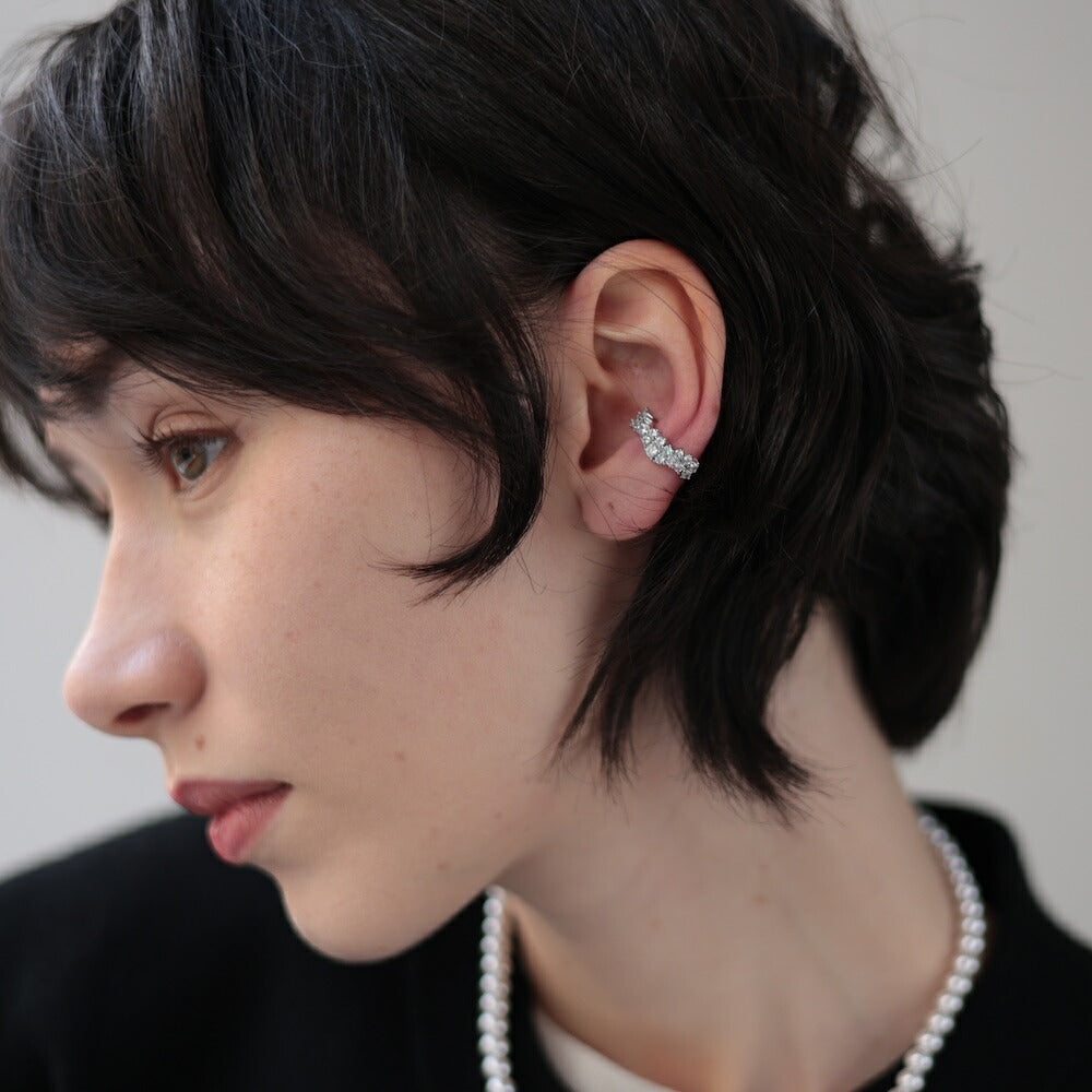 C010 zirconia ear cuff