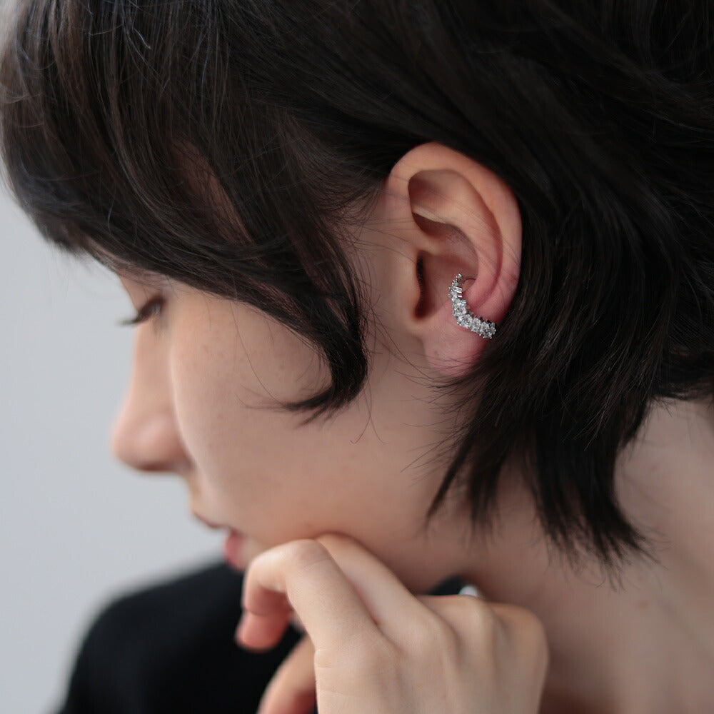 C010 zirconia ear cuff