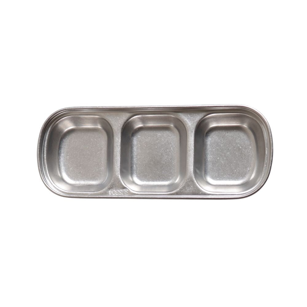 s0006 3 Square Silver Stylish