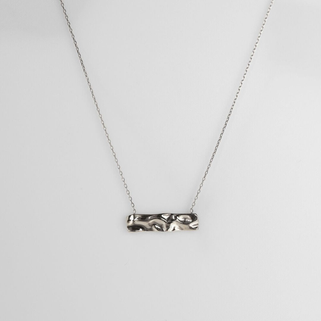 N275 Necklace Ladies Surgical Stainless Steel Square Chain Design Hypoallergenic Minimal Gift Silver Gold accessory