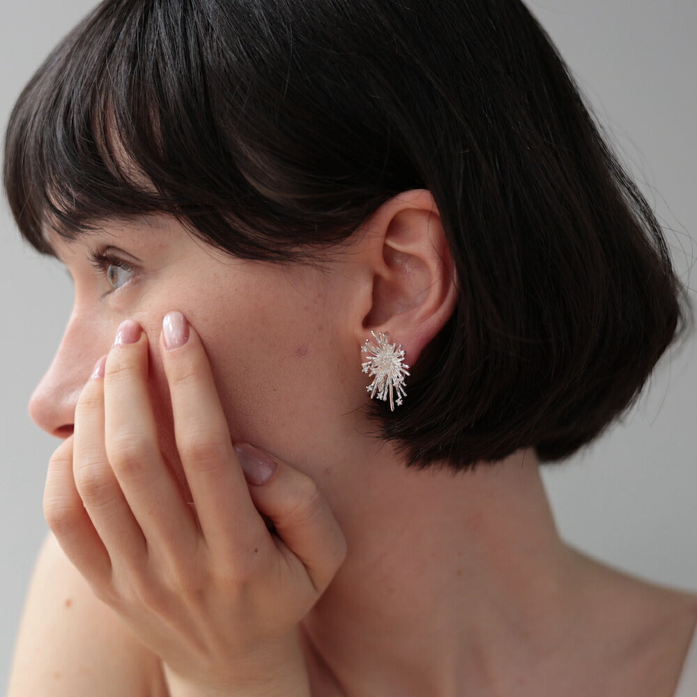 P226 Pierce Earrings Gold Silver Hypoallergenic Elegant Minimal