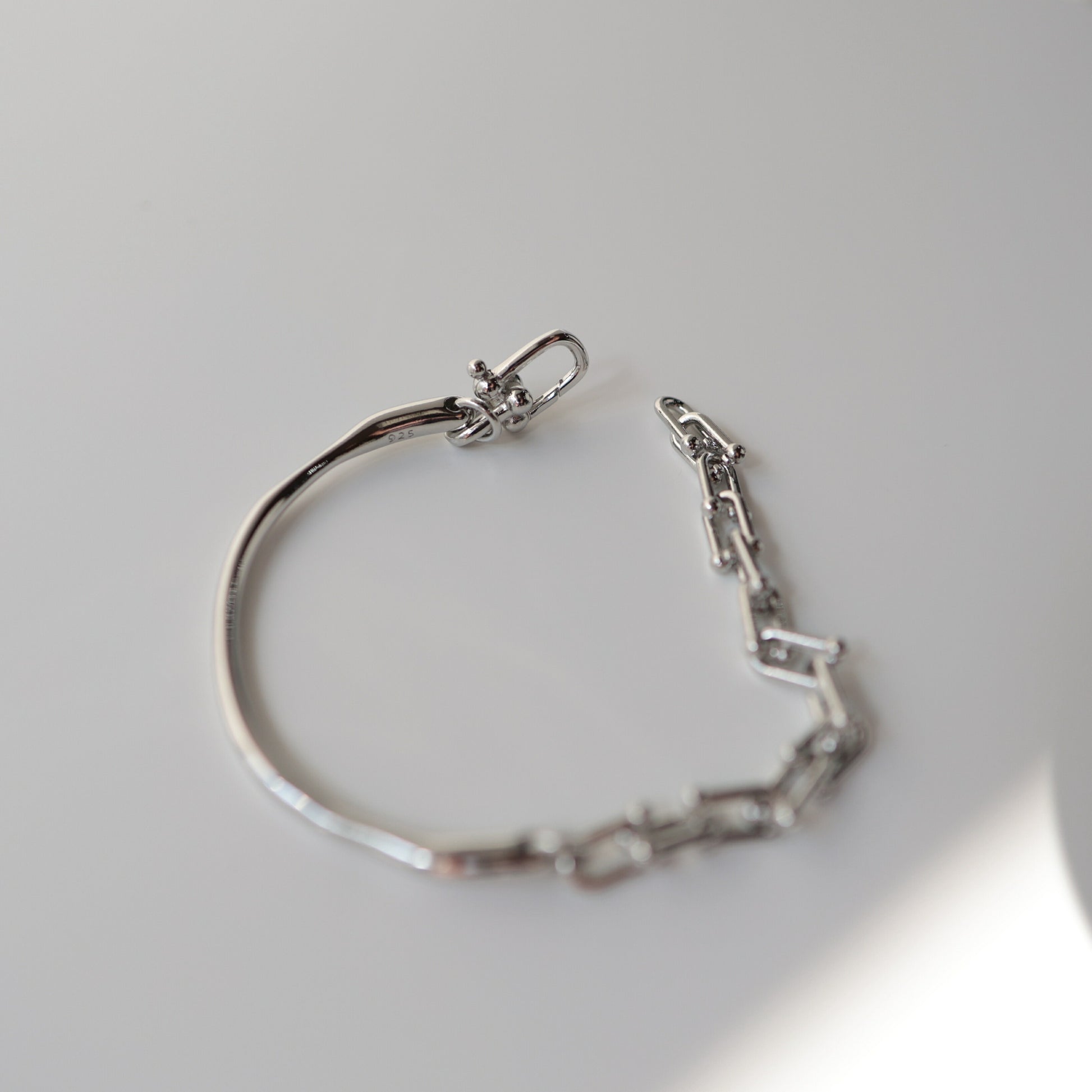 N170ブレスレットsilver925シルバー925調節可能フリーサイズレディース女性シンプルおしゃれカジュアル上品高見え重ね付けデイリーギフトプレゼントジュエリーアクセサリー大人可愛い人気トレンド韓国風