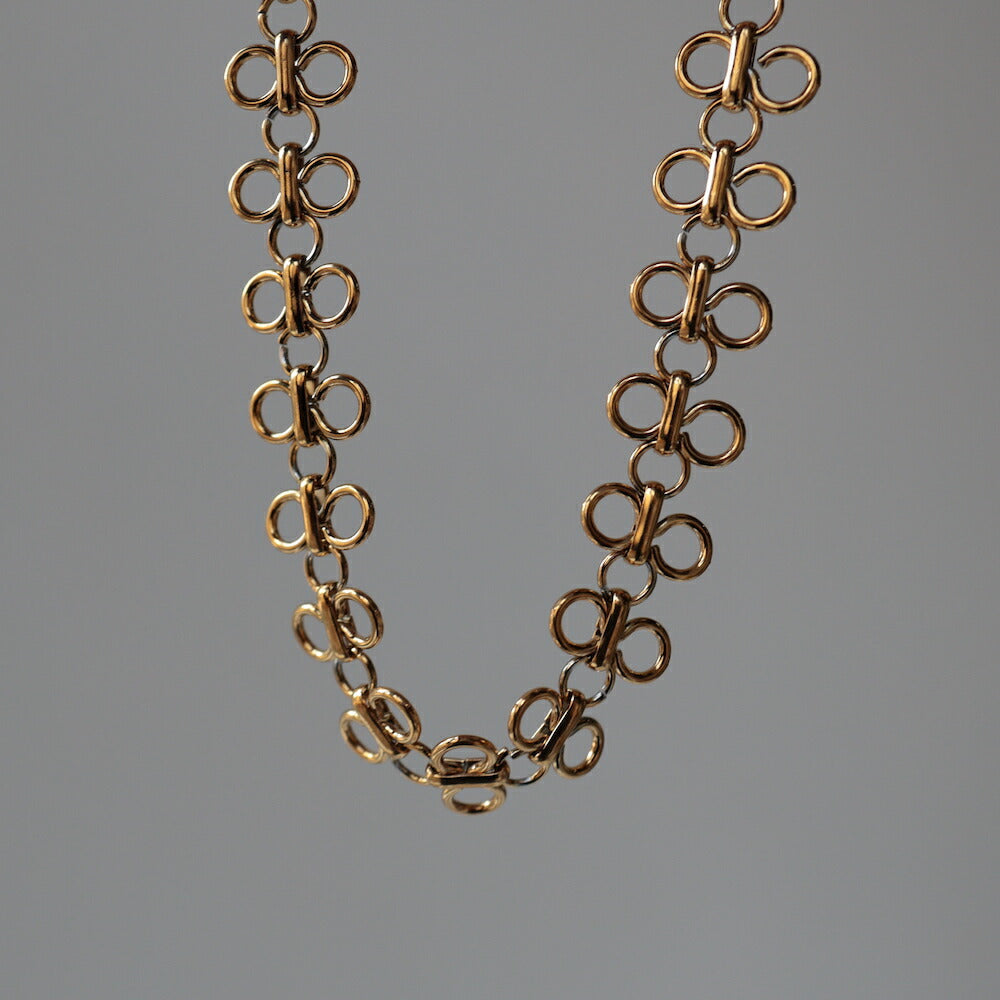 N068ネックレスサージカルステンレス金属アレルギー対応ゴールドレディースおしゃれユニークデザインチョーカー首元アクセK18コーティング錆びない軽量人気ギフトプレゼント女性高見えジュエリーシンプル個性トレンド