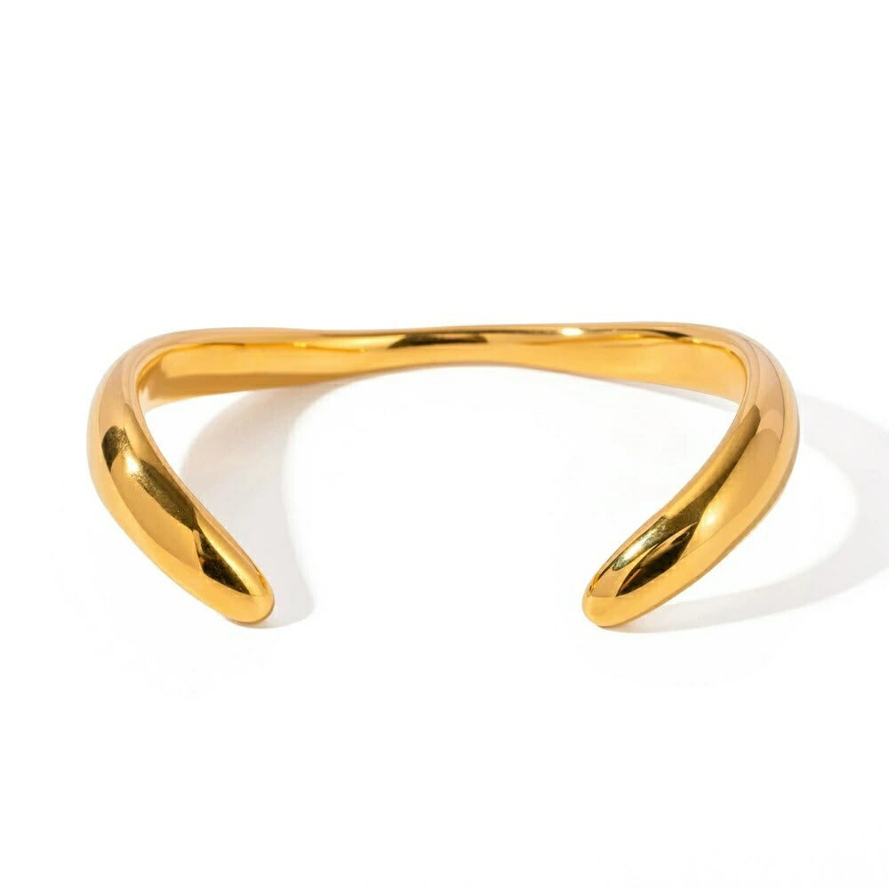 N213 Surgical Stainless Steel Hypoallergenic Adjustable Elegant Rust Resistant Stylish Minimal Ladies Gift Popular