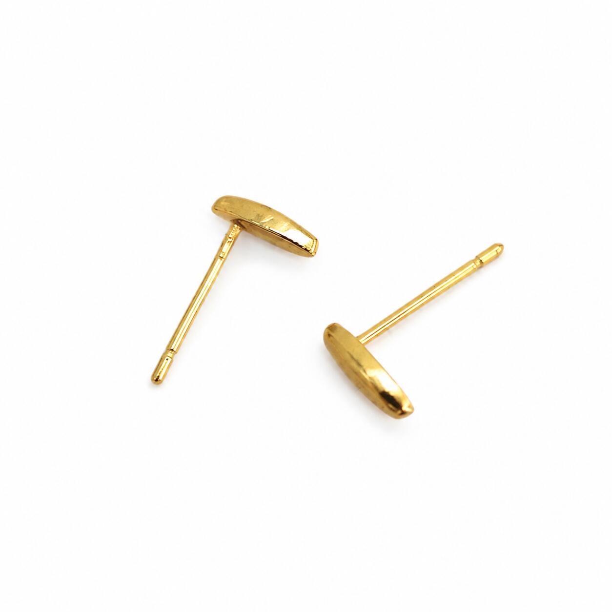 P093 Pierce Earrings Delicate Elegant Gift Stylish Minimal Ladies Mens 2 Popular
