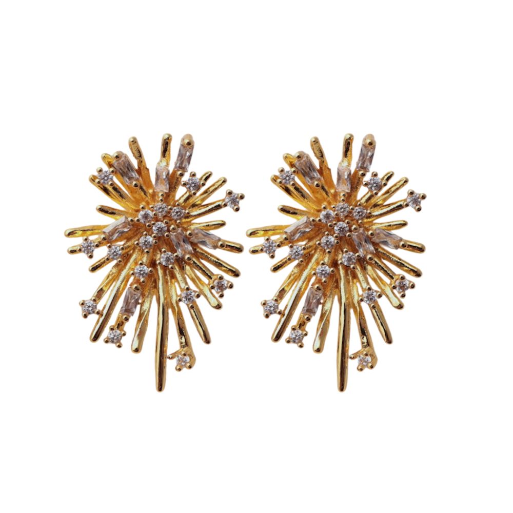 P226 Pierce Earrings Gold Silver Hypoallergenic Elegant Minimal Stylish Ladies Gift