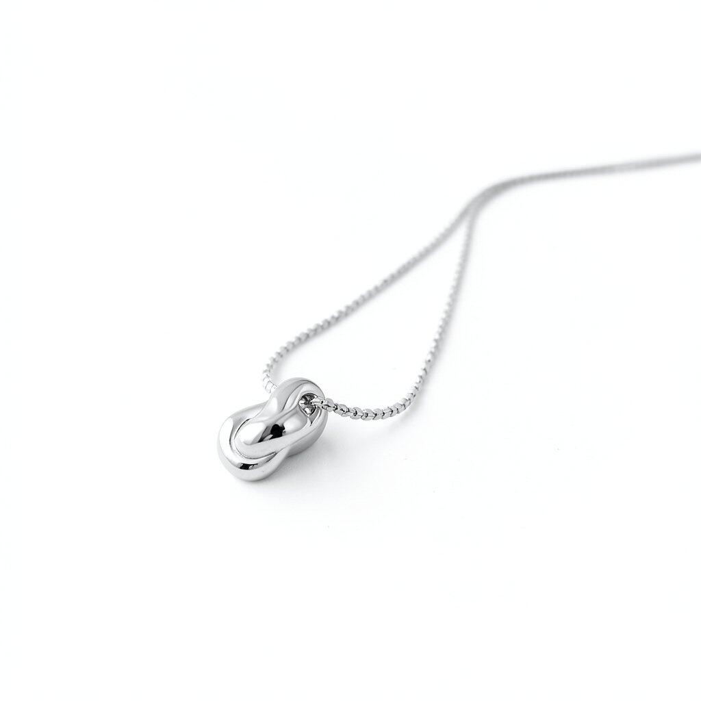 N187 Necklace Stainless Steel Chain Ladies Hypoallergenic Gold Silver Rust Resistant Minimal Gift accessory