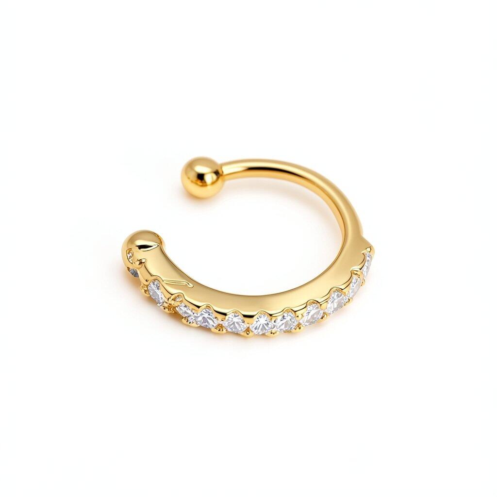 C124 Ear Cuff Delicate Ladies Elegant Minimal Gift
