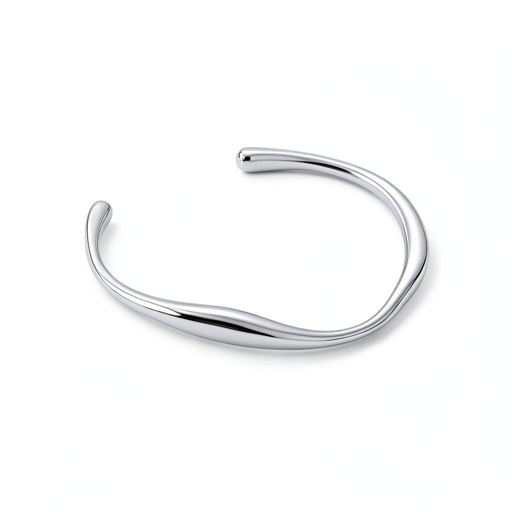 N221 Surgical Stainless Steel Hypoallergenic Adjustable Elegant Rust Resistant Stylish Minimal Ladies Gift 6yf