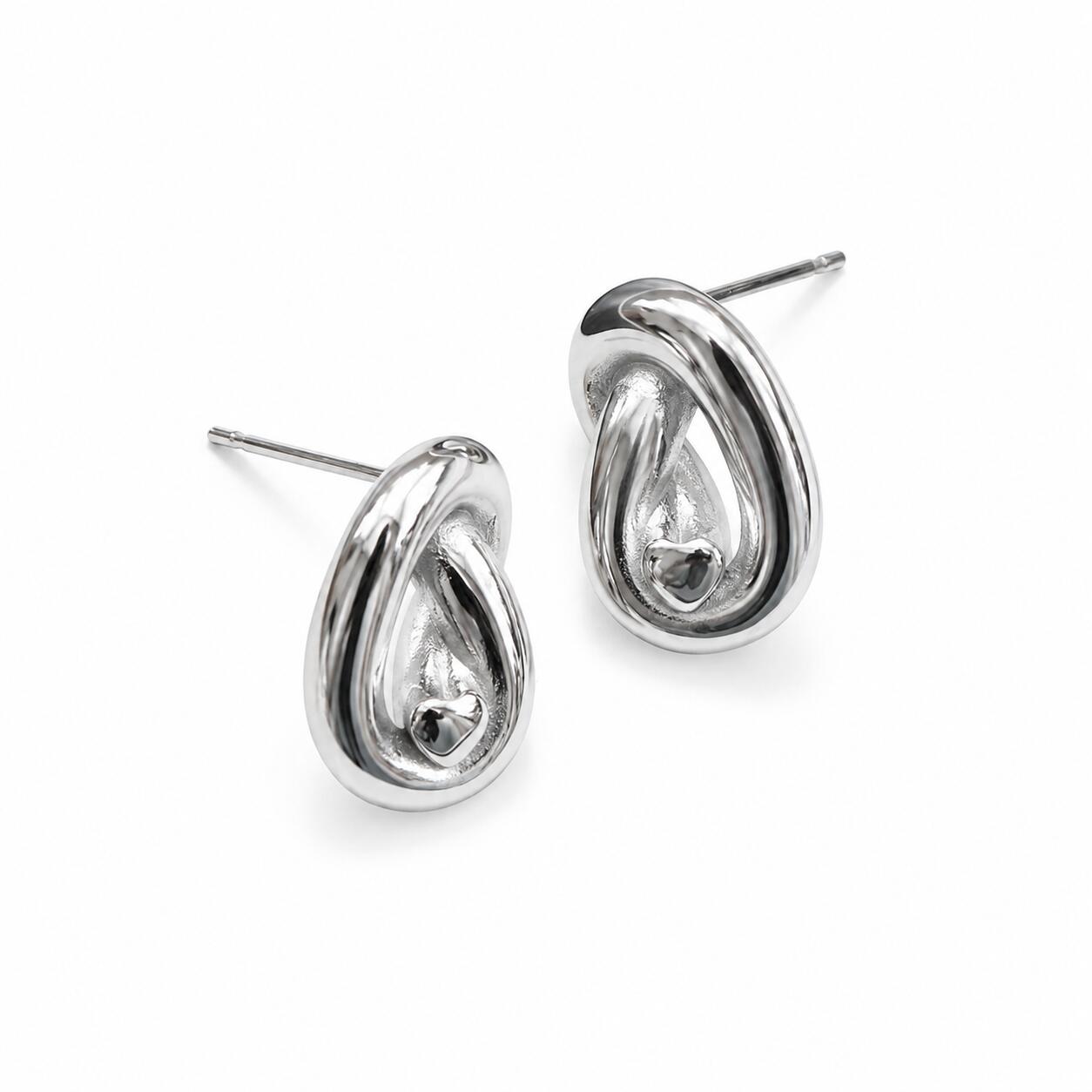 P491 Pierce Ladies Hypoallergenic Surgical Stainless Steel K18 Gold Silver Elegant accessory