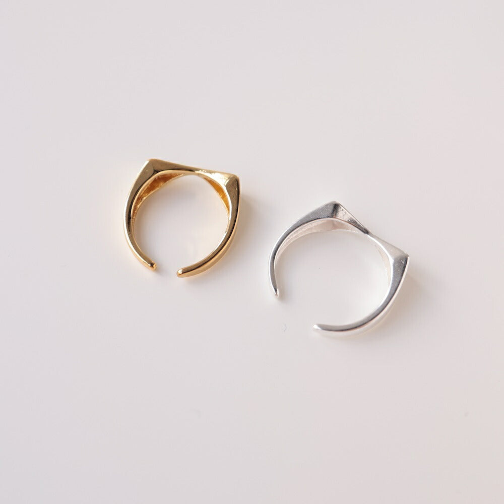 【10％OFFクーポン配布中】R030リング指輪silver925リボンヘアライン加工シルバーゴールドシンプルフリーサイズ調節可能高純度シルバーギフトプレゼント女性レディース高見え上質高級感上品おしゃれ