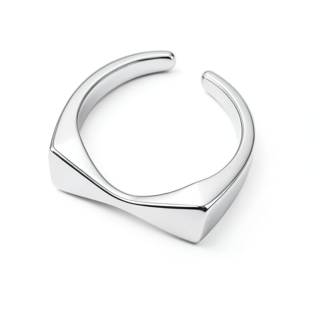 R030 Ring silver925 Silver Gold Minimal Adjustable Gift Ladies Elegant Stylish
