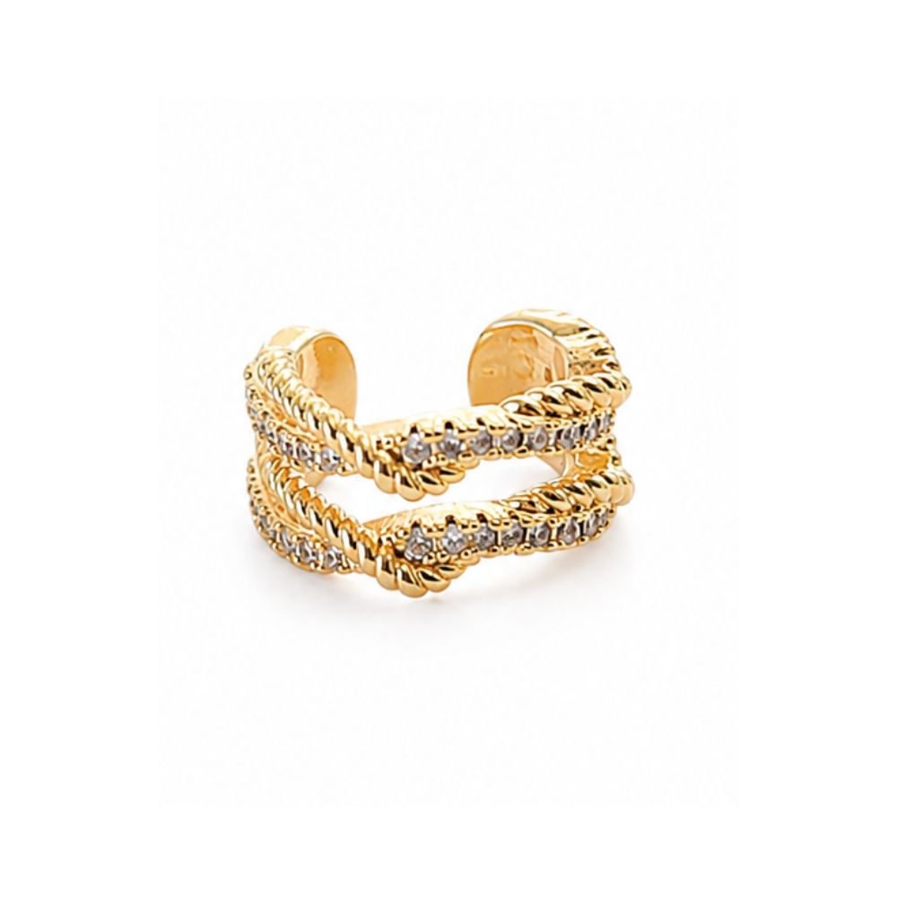 C007 Ear Cuff Gold Silver Ladies Earrings Gift accessory