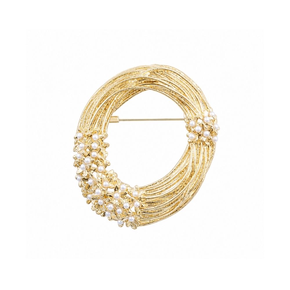 H074 Pearl Hypoallergenic Gold Silver Ladies Gift