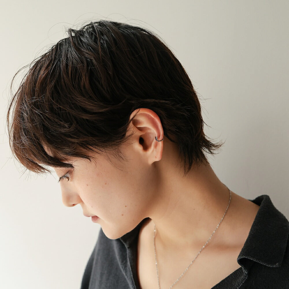【10/420時～2H限定★50％OFFクーポン】C031イヤーカフイヤカフ星クロスシンプル片耳販売シルバーギフトプレゼント女性華奢おしゃれカジュアル普段使いレディースユニークフリーサイズ調節可能