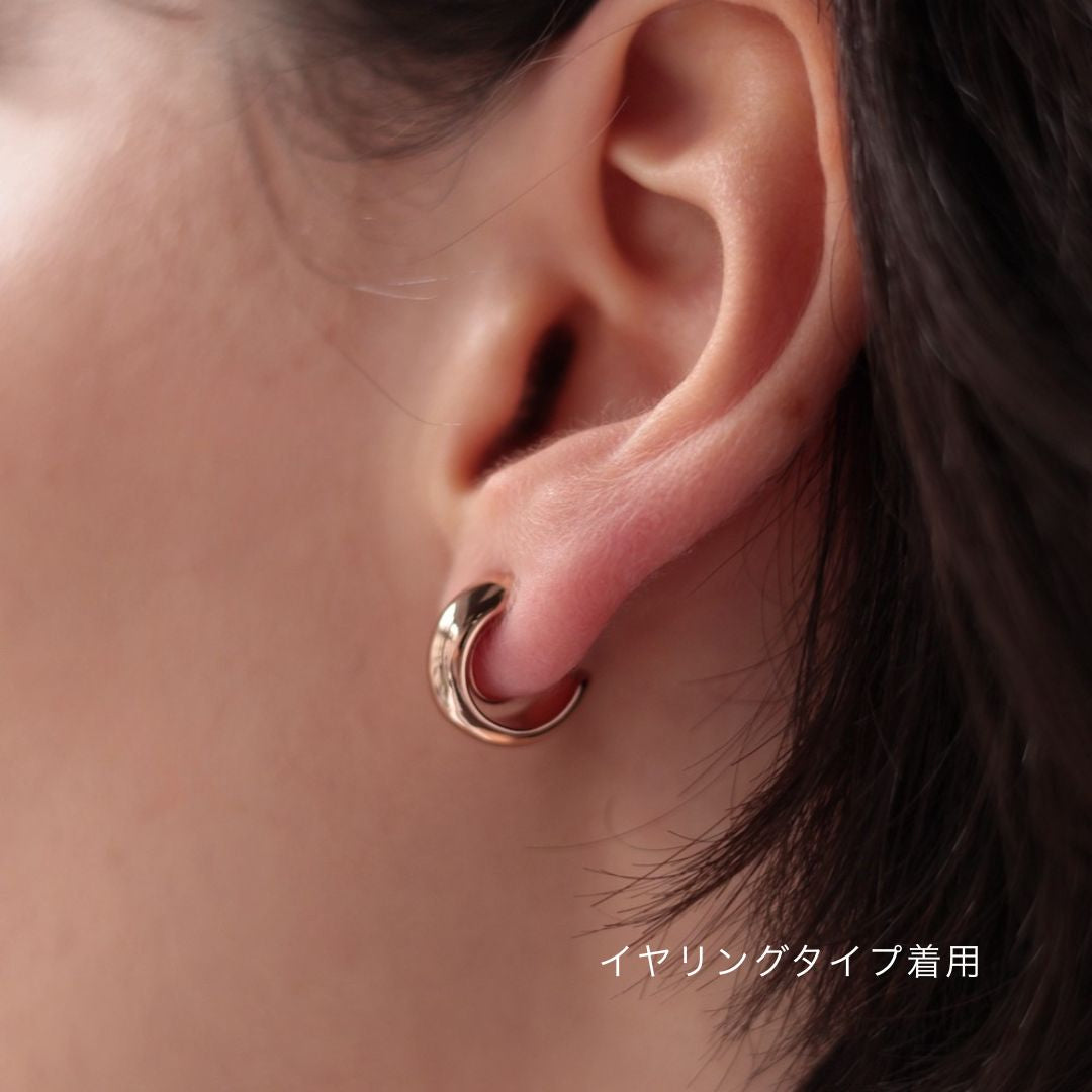 P131  simple hoop earring