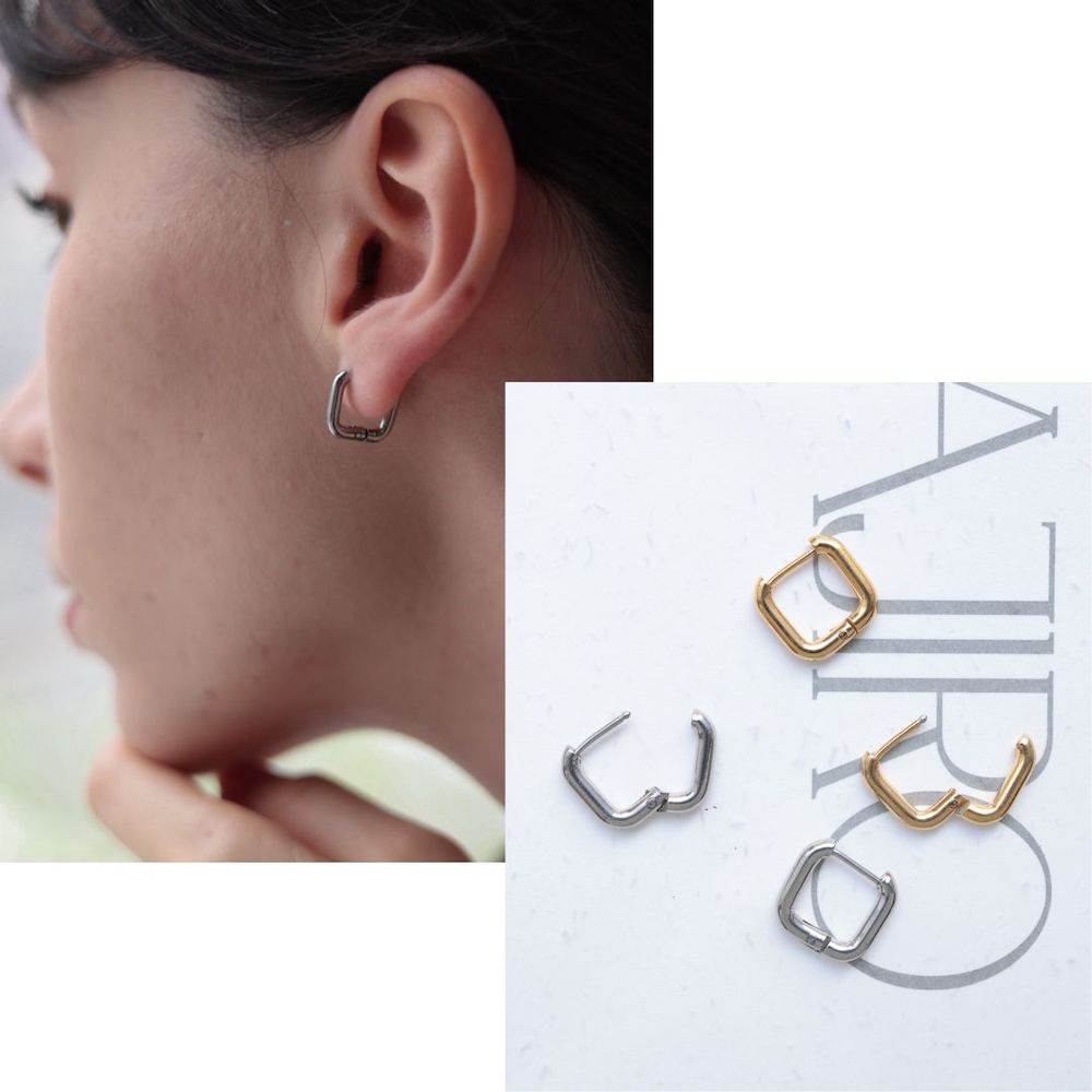 P114  stainless triangle and square minimum pierce