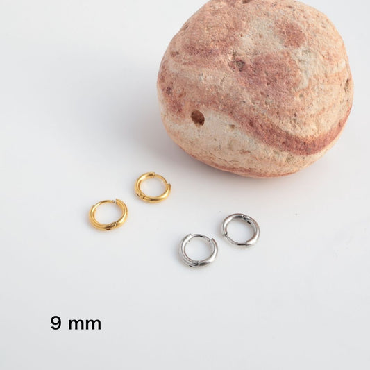 P276  stainless simple hoop pierce