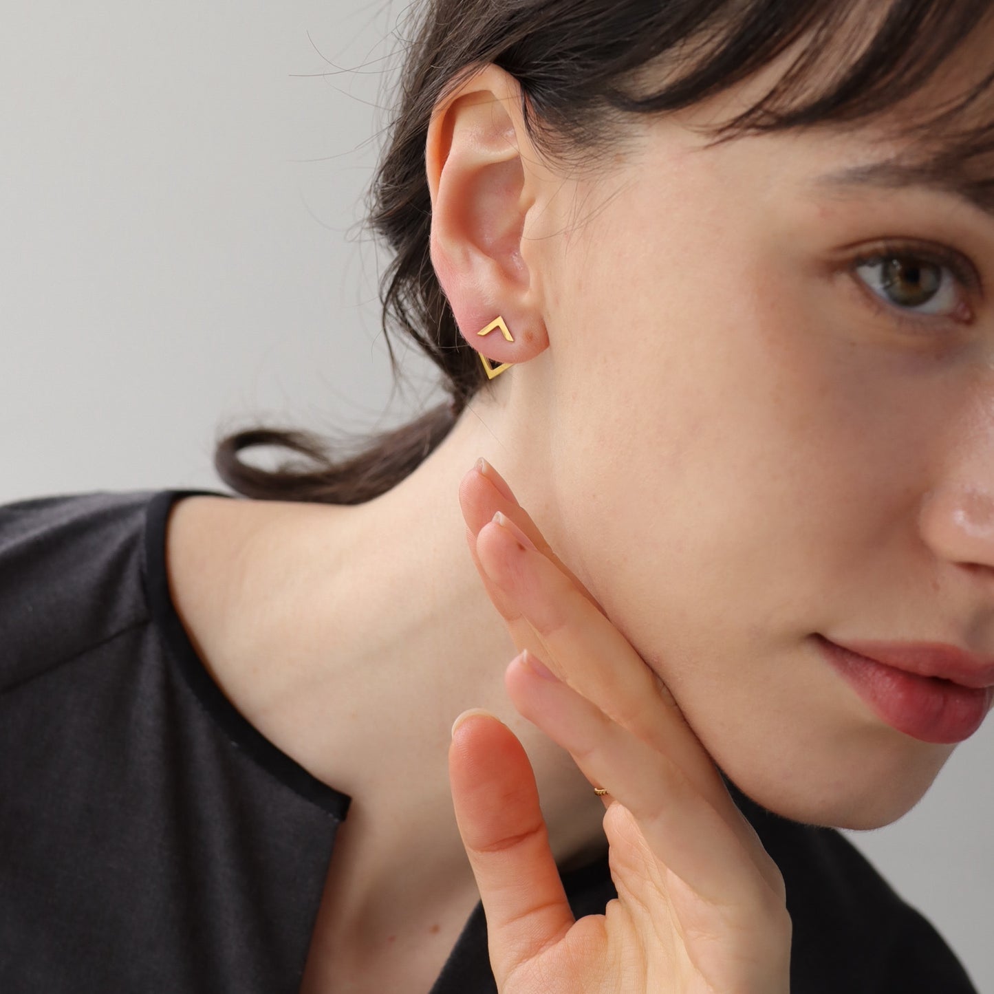 P469 stainless square & triangle pierce