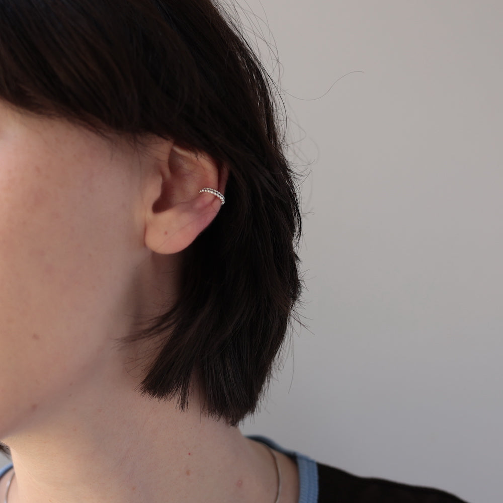 C138  silver925 THUBUTHUBU slim earcuff