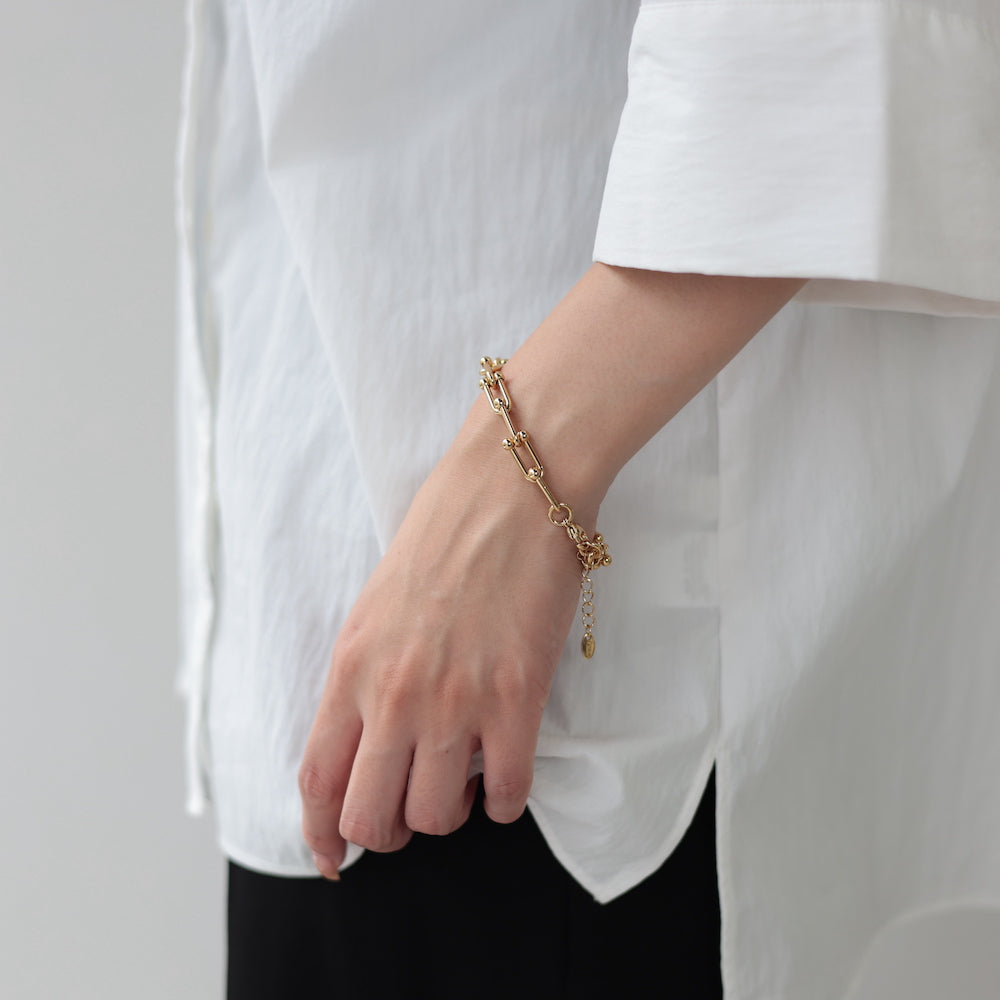 N102 stainless hard chain  bracelet