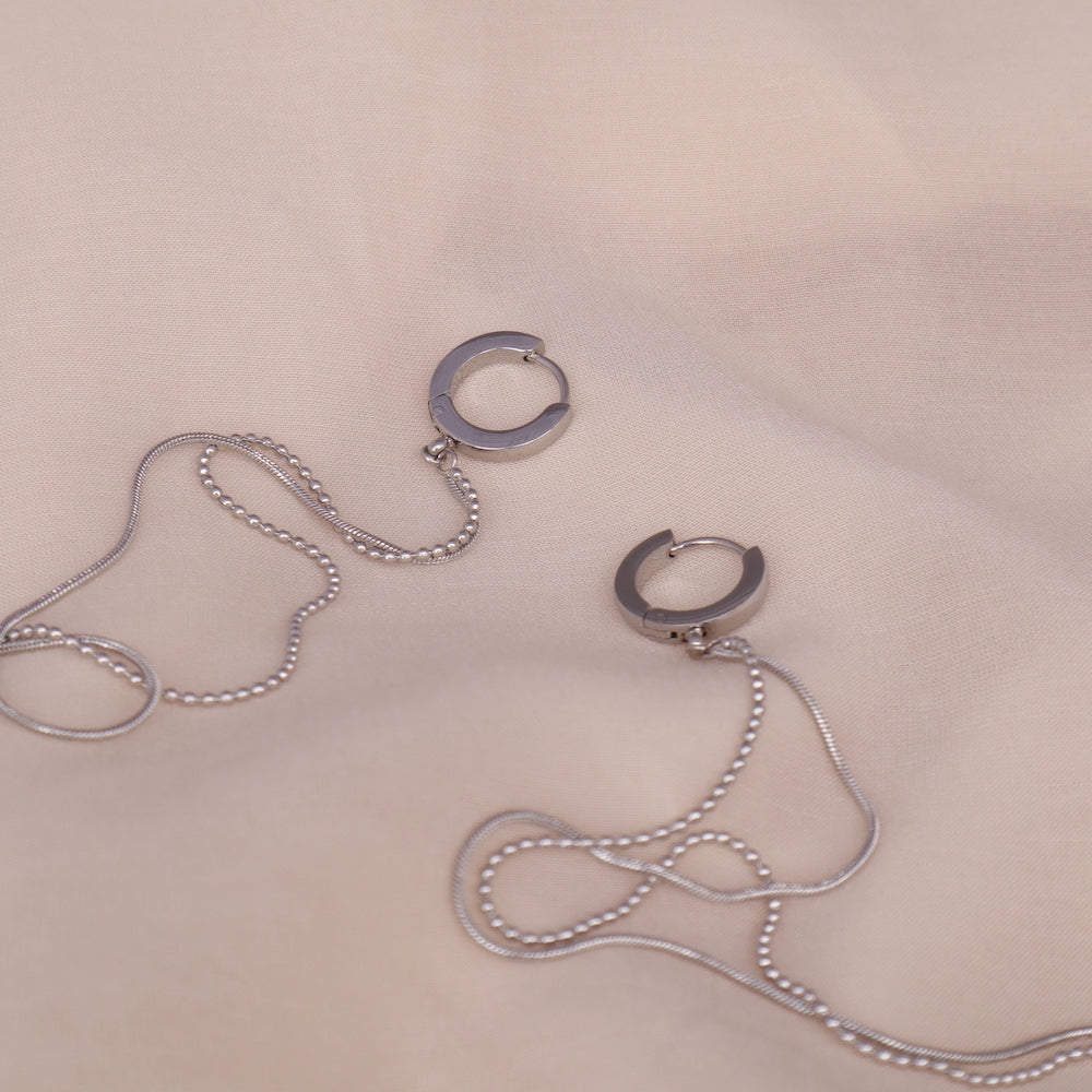 P010  stainless long chain pierce