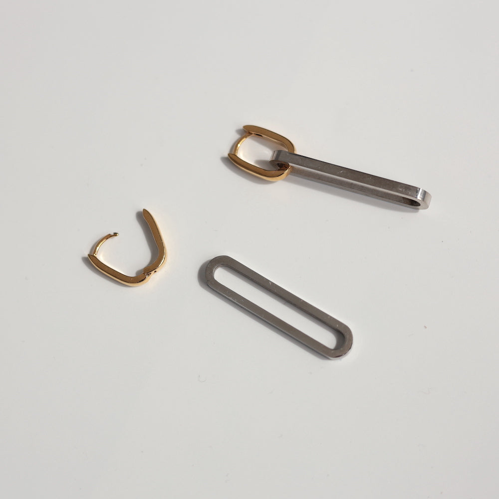 P257  stainless 2way bi-color pierce