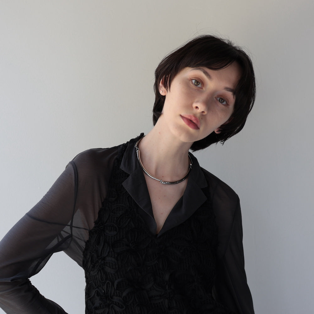 N257 stainless round choker