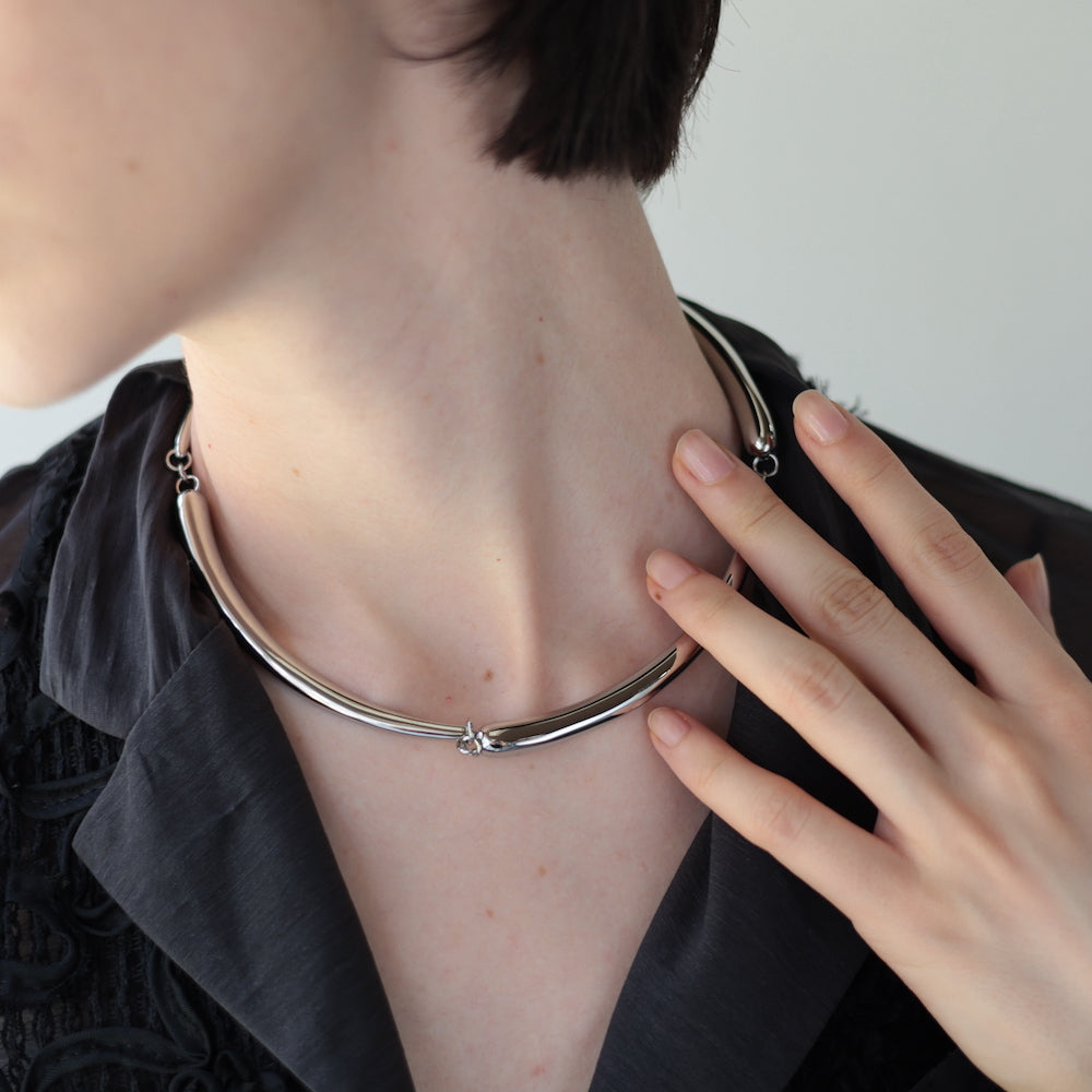N257 stainless round choker