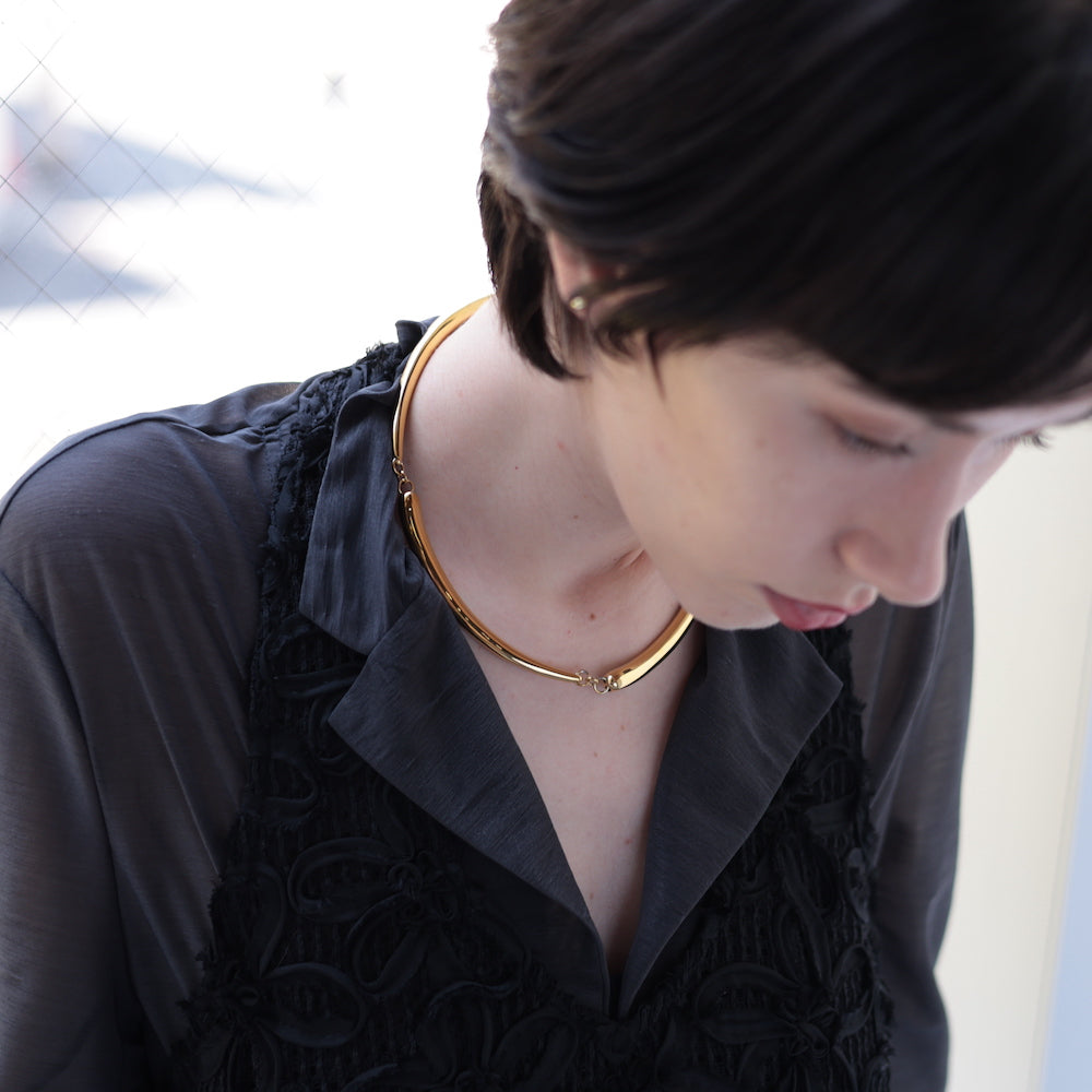 N257 stainless round choker