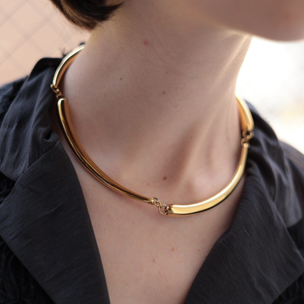 N257 stainless round choker